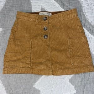 Zara Corduroy Skirt